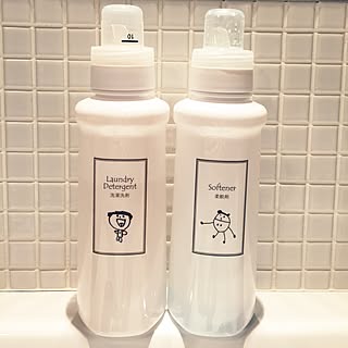 洗剤ボトル 洗濯洗剤 柔軟剤のインテリア実例 Roomclip ルームクリップ