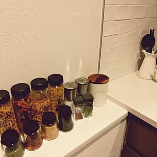 詰め替え/調味料/ダイソー/3COINS/IKEA...などのインテリア実例 - 2017-03-24 18:19:56