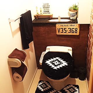 男前 トイレタンク隠しのインテリア実例 Roomclip ルームクリップ