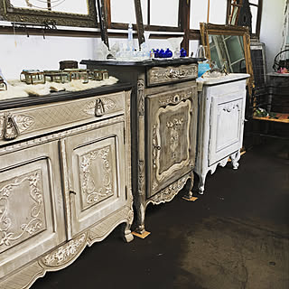 部屋全体/古民家ショップ/ナポレオン3世/フランス買付/シャビーシック...などのインテリア実例 - 2018-09-09 12:36:29