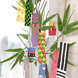 七夕飾り 短冊のおしゃれなアレンジ 飾り方のインテリア実例 Roomclip ルームクリップ 七夕飾り 短冊のおしゃれなアレンジ 飾り方のインテリア実例 Roomclip ルームクリップ