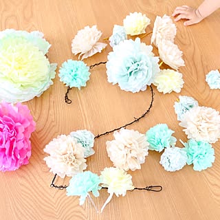 机/100均でできる/記録用/制作過程/ペーパーナプキン...などのインテリア実例 - 2017-07-19 21:36:00