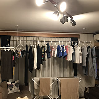 Diy 洗濯物干しスペースのインテリア 手作りの実例 Roomclip ルームクリップ