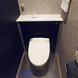 タンク収納型トイレのインテリア実例 Roomclip ルームクリップ