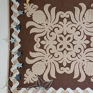 ハワイアンキルト タペストリーのインテリア実例 Roomclip ルームクリップ