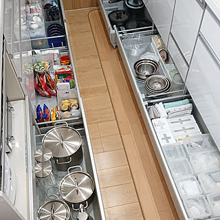 キッチン/キッチン収納/収納見直し/シンデレラフィット/レジ袋収納...などのインテリア実例 - 2019-07-21 20:10:47
