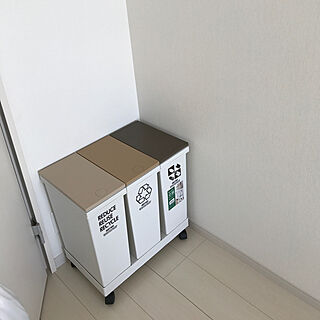 一人暮らし ゴミ箱 分別のインテリア レイアウト実例 Roomclip ルームクリップ