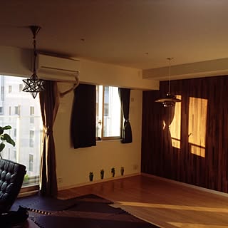 壁/天井/壁撤去/リフォーム/木目調壁紙/照明...などのインテリア実例 - 2016-02-09 20:44:15