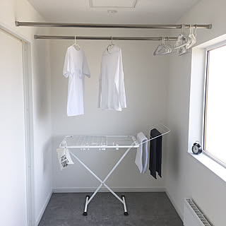 バス トイレ 物干し竿のインテリア実例 Roomclip ルームクリップ