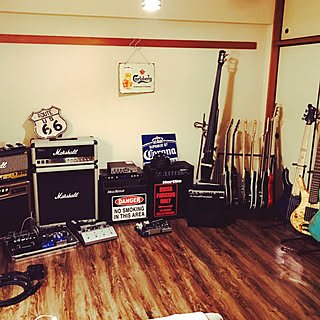 照明 楽器のある部屋のインテリア実例 Roomclip ルームクリップ