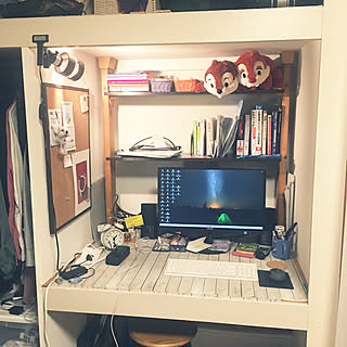 デスクトップパソコンのインテリア実例 Roomclip ルームクリップ