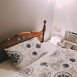 まくら/無印良品/IKEA/Francfranc/ベッド周りのインテリア実例 - 2020-01-23 02:07:06