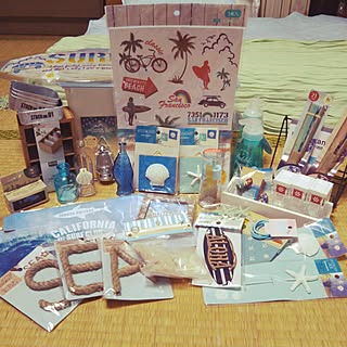 部屋全体/いつもいいねありがとうございます♡/ハワイアン雑貨/RCの出会いに感謝♡/いいね!押し逃げすみません(。>д<)...などのインテリア実例 - 2017-07-04 14:46:59