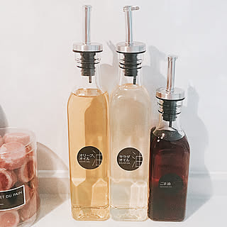 キッチン/ボトルラベル/調味料/調味料ボトル/キッチン収納...などのインテリア実例 - 2017-09-22 10:24:05