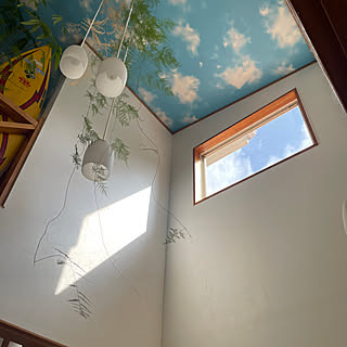 雲の壁紙のインテリア実例 Roomclip ルームクリップ