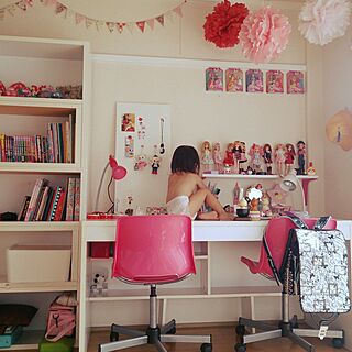 子供部屋/IKEA/リカちゃん人形/六畳/アパート...などのインテリア実例 - 2015-07-29 12:03:14