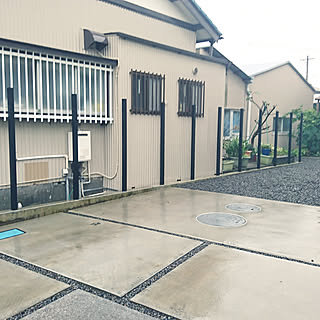 駐車場 目隠しフェンスのインテリア実例 Roomclip ルームクリップ