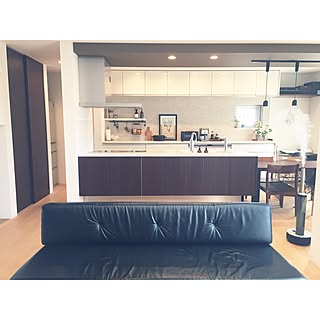 部屋全体/カッティングボード/ペンダントライト/バルミューダ トースター/リクシルカップボード...などのインテリア実例 - 2017-02-13 21:05:41