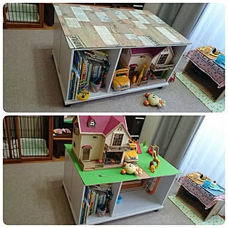 100均 シルバニアのインテリア実例 Roomclip ルームクリップ