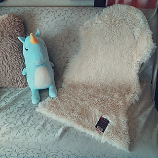 ダイソー フェイクファーのインテリア実例 Roomclip ルームクリップ