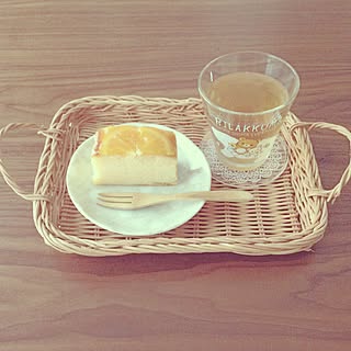皇室御用達/ピュアオレンジケーキ/澤田屋/木のカトラリー/バスケットトレイ...などのインテリア実例 - 2015-09-17 15:57:31