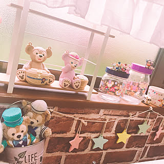 ダッフィー 出窓のインテリア実例 Roomclip ルームクリップ