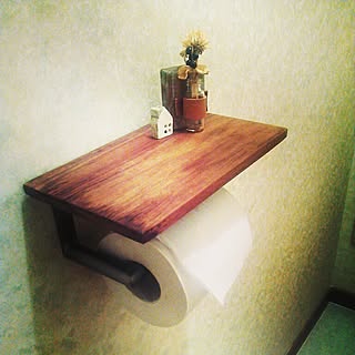 バス/トイレ/トイレはこれから改造予定/家モチーフ/雑貨/トイレットペーパーホルダー...などのインテリア実例 - 2014-08-20 22:39:00
