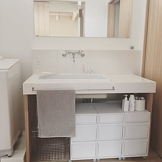 壁付け水栓のインテリア実例 Roomclip ルームクリップ
