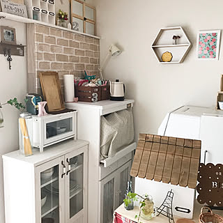 キッチン/salut!/食洗機/一人暮らし/ひとり暮らし...などのインテリア実例 - 2018-05-03 18:45:54