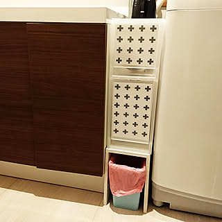 バス/トイレ/無言のフォローごめんなさい/洗濯機周り/洗面台周り/平屋暮らし...などのインテリア実例 - 2017-10-12 23:41:11
