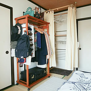 ハンガーラック 和室のインテリア実例 Roomclip ルームクリップ