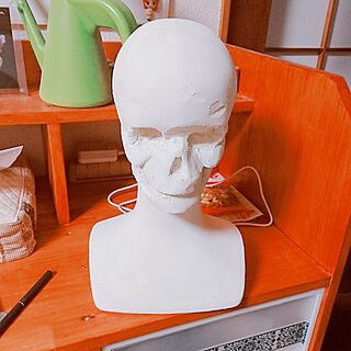 マスク収納 マネキンヘッドのインテリア実例 Roomclip ルームクリップ