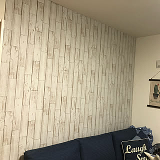 カインズホーム リメイクシート木目調のインテリア実例 Roomclip ルームクリップ