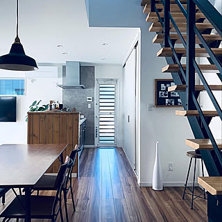 キッチン/加湿器/北欧/黒板/オープンキッチン...などのインテリア実例 - 2019-10-26 10:15:44