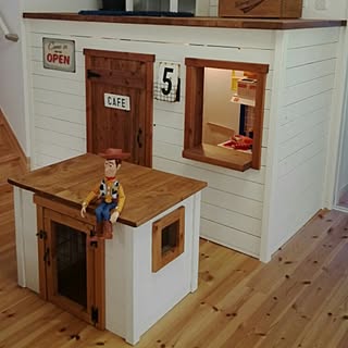 壁 天井 犬小屋のインテリア実例 Roomclip ルームクリップ