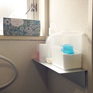 バス/トイレ/脱衣所/ティッシュ箱/塗り絵ができるティッシュ/お部屋にFIT...などのインテリア実例 - 2017-06-04 14:03:36