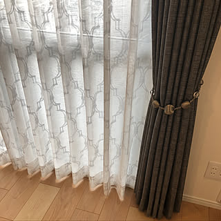 タッセル/マナトレーディング/カーテン/シンプルモダン/シンプルライフ...などのインテリア実例 - 2019-03-05 19:07:27