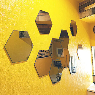 黄色の壁のインテリア実例 Roomclip ルームクリップ