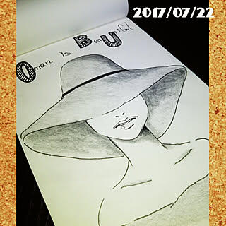机/いつもいいねやコメありがとうございます♡/女性/イラスト手書き/RCの出会いに感謝♡...などのインテリア実例 - 2017-07-22 22:34:49