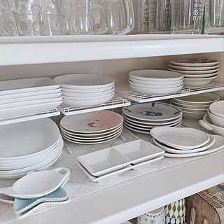 ニトリ 白い食器のインテリア実例 Roomclip ルームクリップ