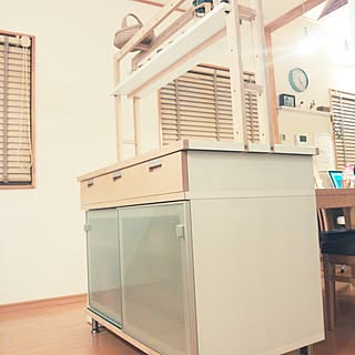 キッチン/カウンター/ナチュラルインテリアのインテリア実例 - 2014-10-21 19:46:31