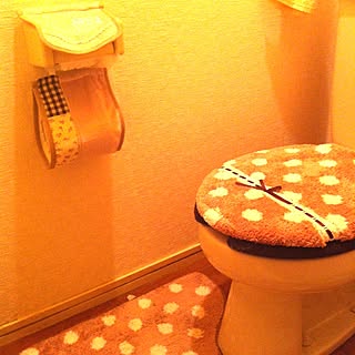 バス/トイレ/水玉/ブラウンのインテリア実例 - 2012-09-25 08:38:22