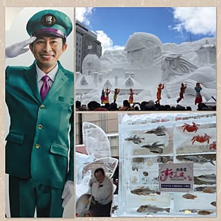 バス/トイレ/雪まつり☃/インテリアじゃなくてごめんなさい/こどもと暮らす。/カメラマークを消したくてのインテリア実例 - 2016-02-07 14:28:14
