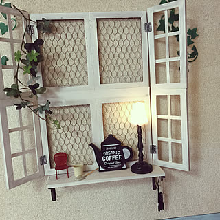 飾り窓 飾り窓diyのインテリア 手作りの実例 Roomclip ルームクリップ