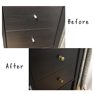 Ikea 取っ手交換のインテリア実例 Roomclip ルームクリップ