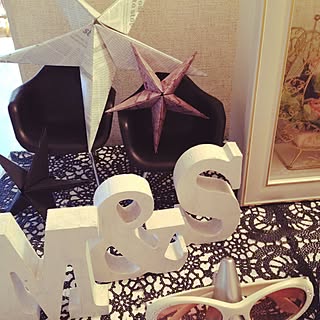 手作り 折り紙で立体星のインテリア実例 Roomclip ルームクリップ