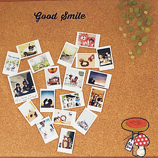 チェキ写真 チェキ写真を飾れますのインテリア実例 Roomclip ルームクリップ