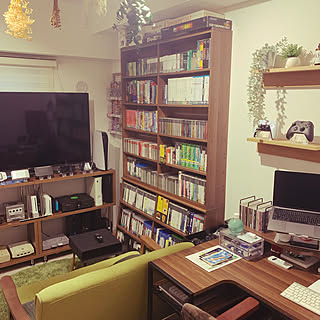 ゲームソフト収納のアイデア おしゃれなインテリア実例 Roomclip ルームクリップ
