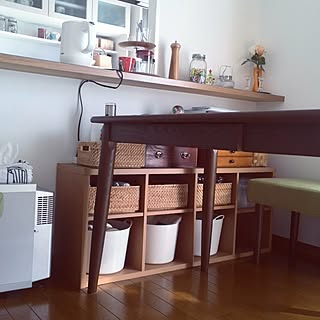 ニトリ カウンター下の商品を使ったおしゃれなインテリア実例 Roomclip ルームクリップ