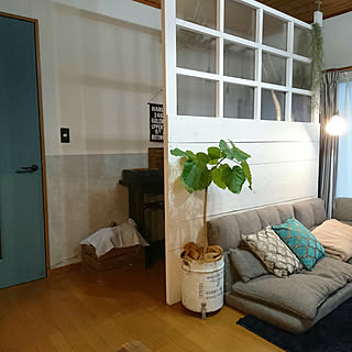 リビング パーテーションdiyのインテリア 手作りの実例 Roomclip ルームクリップ